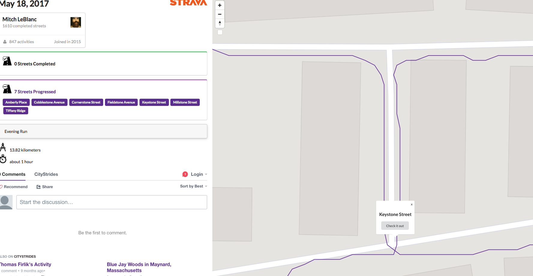 Streets no longer completing? - Support - The CityStrides Community